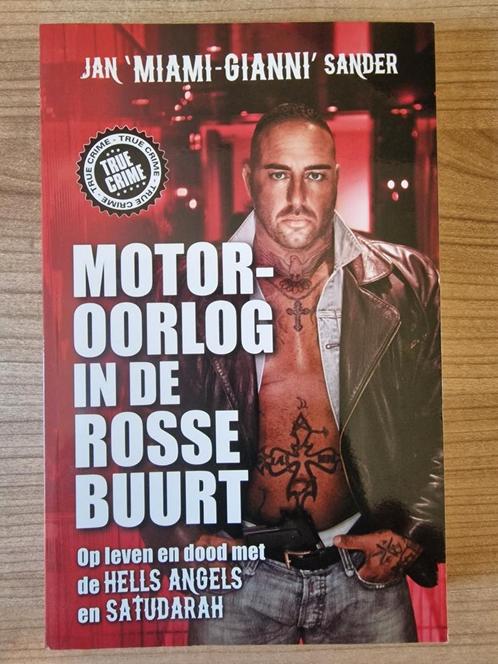 Jan Sander - Motoroorlog in de rosse buurt, Boeken, Biografieën, Zo goed als nieuw, Verzenden