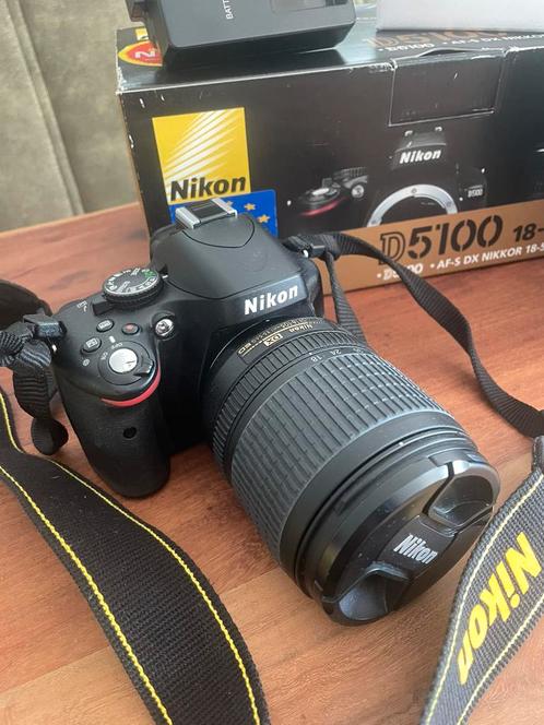Nikon D5100 spiegelreflexcamera met extra’s, Audio, Tv en Foto, Fotocamera's Digitaal, Zo goed als nieuw, Nikon, Ophalen of Verzenden