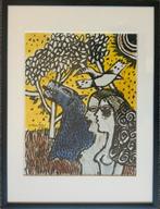 COBRA Corneille 1974- ‘Le chien bleu’, Antiek en Kunst, Ophalen of Verzenden