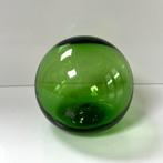 Antieke/vintage glazen groene visdobber/drijvende bol, Ophalen
