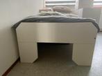 Eenpersoonsbed wit, Ophalen, Gebruikt, 90 cm, Eenpersoons