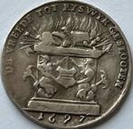 Zilveren historiepenning 1697, Postzegels en Munten, Penningen en Medailles, Ophalen of Verzenden, Zilver, Nederland