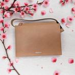 LABIENHECHA JOSEFA lichtbruine leren handtas/schoudertas, Verzenden, Nieuw, Bruin, Handtas