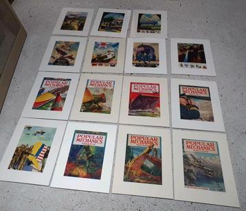 Popular Mechanics USA 15 prenten luchtvaart scheepvaart beschikbaar voor biedingen
