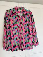 Studio anneloes poppy batik blouse XXL roze/zwart/green, Zwart, Maat 46/48 (XL) of groter, Ophalen of Verzenden, Zo goed als nieuw