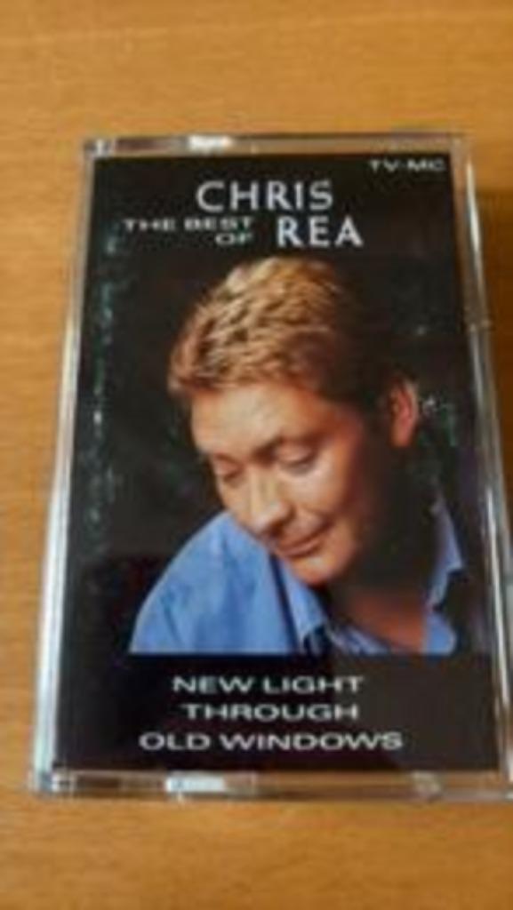 Chris Rea muziek cassette new light through old windows, Cd's en Dvd's, Cassettebandjes, Gebruikt, Origineel, Pop, 1 bandje, Ophalen of Verzenden
