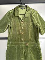 King Louie maat 42 groene corduroy jumpsuit pak 2386, Kleding | Dames, Maat 42/44 (L), Ophalen of Verzenden, Zo goed als nieuw