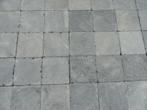Hardsteen vloertegels getrommeld 20x20x2cm., Tuin en Terras, Ophalen, Gebruikt, Overige typen, Info@walstra.nl