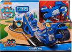 PAW Patrol Moto Pups Moto HQ Speelset Chase Figuur, Ophalen of Verzenden, Zo goed als nieuw