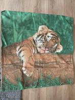 Dekbed overtrek met tijgertje print, Ophalen, Nieuw, Jongetje of Meisje, Dekbedovertrek