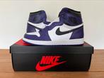Nike Air Jordan 1 Court Purple maat 44.5 US 10.5, Kleding | Heren, Schoenen, Nieuw, Ophalen of Verzenden, Sneakers of Gympen, Nike