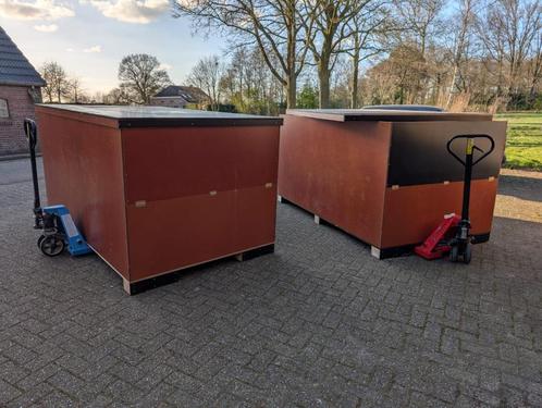 2x transportkist betonplex 18 mm, Doe-het-zelf en Verbouw, Platen en Panelen, Zo goed als nieuw, Betonplex, Minder dan 20 mm, Ophalen