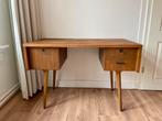 Vintage bureau / retro tafel – jaren 60 teakhouten look, Huis en Inrichting, Bureaus, Ophalen, Zo goed als nieuw, Bureau