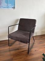 Fauteuil stoel grijs, Ophalen, Zo goed als nieuw, Eén, Stof