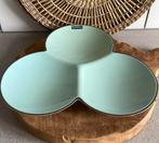 Prachtige turquoise snackschaal robex Italië, Ophalen of Verzenden, Zo goed als nieuw, Bord(en), Overige stijlen