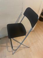 4x IKEA Inklapbare Barkruk Zwart, Gebruikt, Zwart, Ophalen of Verzenden, Vier