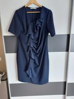 Donkerblauwe jurk., Maat 42/44 (L), Zo goed als nieuw, Ophalen