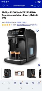 Phillips vol automatische espressomachine. serie 2224/40, Witgoed en Apparatuur, Koffiezetapparaten, Ophalen, Gebruikt, Koffiemachine
