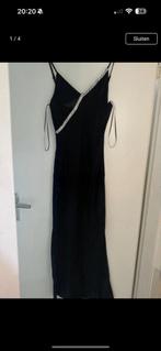 Zwarte jurk met strass - Maat M, Maat 38/40 (M), Zwart, Ophalen of Verzenden, Zo goed als nieuw