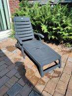 Hartman ligbed tuinstoel, Tuin en Terras, Ligbedden, Ophalen, Gebruikt, Kunststof, Verstelbaar
