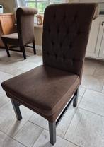 6 eetkamerstoelen set bruin Puntgaaf, Ophalen of Verzenden, Zo goed als nieuw, Bruin