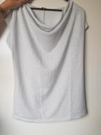 Wit glitter shirt, Kleding | Dames, Ophalen of Verzenden, Wit, Zo goed als nieuw, Korte mouw