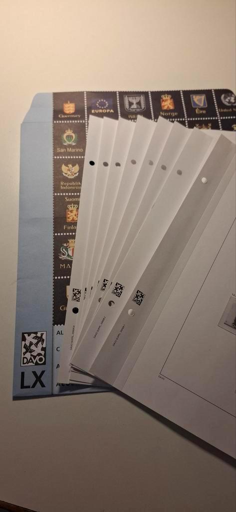 DAVO LX Nederland supplement , jaar 1990, Postzegels en Munten, Postzegels | Toebehoren, Verzamelalbum, Ophalen of Verzenden