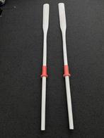 Houten Roeispanen Maritieme decoratie, Watersport en Boten, Peddels, Ophalen of Verzenden, Gebruikt, Enkelbladige peddel