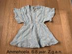 Leuk blauw jurkje Ammehoela, maat 116., Ophalen of Verzenden, Zo goed als nieuw, Meisje, Jurk of Rok