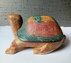 kleurrijke houten schildpad, Ophalen of Verzenden