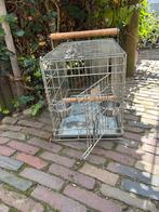 Transport/ vakantie bench voor vogel, Ophalen, Gebruikt, Metaal, Vogelkooi