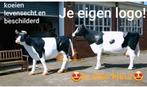 Koe beeld in de tuin, polyester koe, varken, tuinbeeld kalf, Tuin en Terras, Ophalen, Nieuw, Kunststof, Dierenbeeld