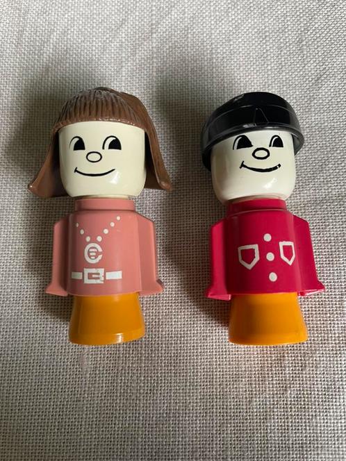 Matchbox 2 Vintage figuurtjes Live-n-Learn retro 1970s, Verzamelen, Poppetjes en Figuurtjes, Gebruikt, Ophalen of Verzenden
