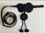 Vintage lederen riem met bloemen, Kleding | Dames, Riemen en Ceinturen, Minder dan 3 cm, 100 cm of meer, Heupriem, Ophalen of Verzenden