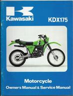 Kawasaki KDX175 manual handboek (803p), Ophalen of Verzenden, Kawasaki