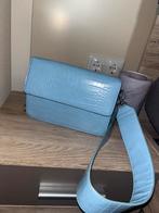 Blauwe schoudertas Pieces, Ophalen of Verzenden, Zo goed als nieuw, Blauw, Overige merken