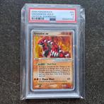 Pokemon Groudon ex 93/100 Crystal Guardians PSA 5., Ophalen of Verzenden, Zo goed als nieuw, Losse kaart