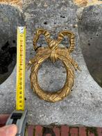 Boerenstrik voordeurbeslag/deurgreep landelijk, Ophalen of Verzenden, Nieuw, Koper of Messing, Klink of Kruk