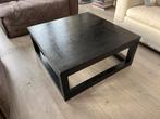 Zwarte Salontafel 85x85, Ophalen, Gebruikt, Vierkant, 50 tot 100 cm