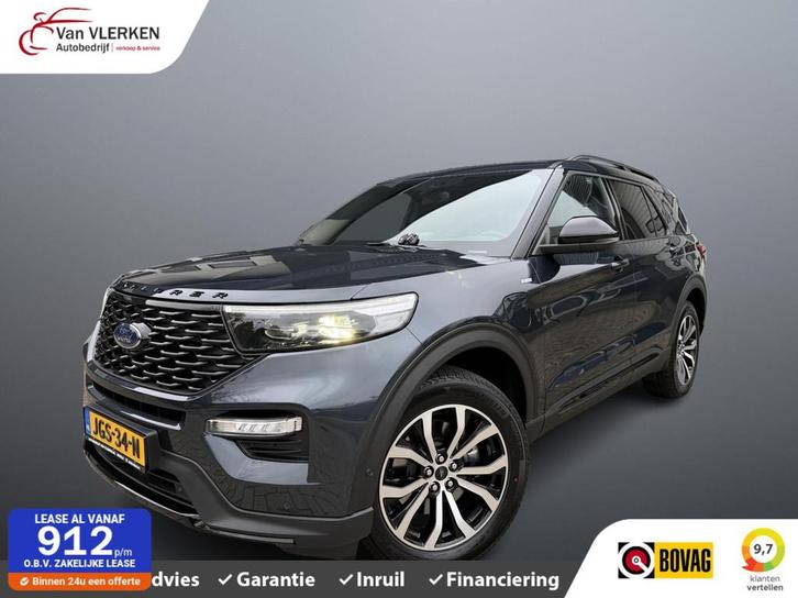 Ford Explorer 3.0 V6 EcoBoost PHEV ST-Line 7P, Auto's, Ford, Bedrijf, Te koop, Explorer, 360° camera, 4x4, ABS, Adaptive Cruise Control