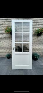 Mooie binnendeuren met geslepen glas, 80 tot 100 cm, 215 cm of meer, Binnendeur, Ophalen of Verzenden