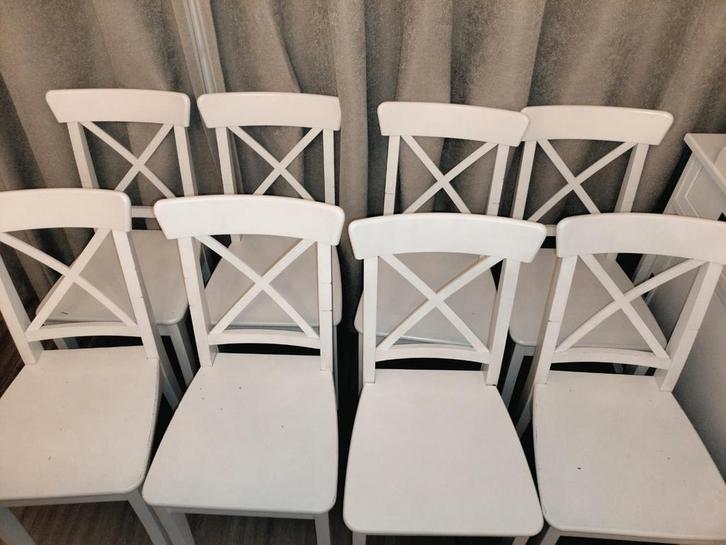 Ingolf stoelen Ikea, Huis en Inrichting, Stoelen, Zo goed als nieuw, Twee, Ophalen