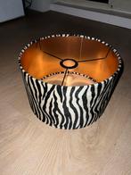 Lampenkap zebraprint, Ophalen of Verzenden, Zo goed als nieuw, Rond