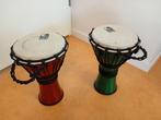 Toca Djembe Trommels (Set van 2), Muziek en Instrumenten, Percussie, Ophalen of Verzenden, Gebruikt, Trommel