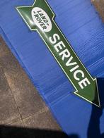 Zwaar emaille bord Landrover Service nieuwstaat, Ophalen of Verzenden, Zo goed als nieuw, Reclamebord