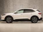 Ford Kuga 2.5 PHEV Titanium 225Pk Automaat (PANORAMADAK, VIR, Auto's, Ford, Gebruikt, 4 cilinders, Wit, Hybride Elektrisch/Benzine