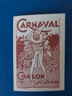 Sluitzegel Carnaval Chalon sur Saône, Verzamelen, Verzenden, Zo goed als nieuw