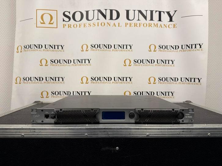 DAP Audio TA4.1100 DSP 4x1100W/4ohm, Audio, Tv en Foto, Luidsprekers, Zo goed als nieuw, Front, Rear of Stereo speakers, 120 watt of meer