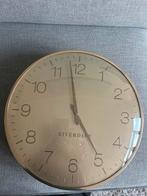 Riverdale Klok Goudkleurig - Wandklok, Ophalen of Verzenden, Zo goed als nieuw, Analoog, Wandklok