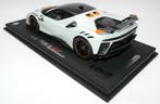 Ferrari SF90 XX Stradale Bianco Artico 1:18 P18237A van BBR, Ophalen of Verzenden, Nieuw, Auto, Overige merken
